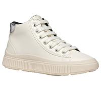 Zapatillas Geox Laquinny blanco puro gris plata niña - 32