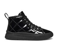Geox J Laquinny Girl, Zapatillas, Negro, 34 EU
