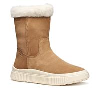 Geox J Laquinny Girl WPF, Botas Altas hasta la Rodilla, Whisky, 28 EU