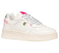 Geox J LESTRELLA Girl C - Zapatillas Deportivas LT Ivory/Silver, Talla 31 EU