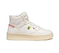 Geox J LESTRELLA Girl Sneaker, White, 32 EU, Blanco, 32 EU