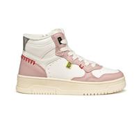 Geox J LESTRELLA Girl Sneaker, White/Rose, 32 EU, Rosa Blanca., 32 EU