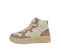 Geox J Lestrella Girl, Zapatillas, Rosa Blanca, 31 EU