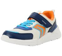 Geox J Loftus Boy B - Zapatillas Deportivas, Color Blanco/Azul, Talla 35 EU