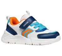 Geox J Loftus Boy B - Zapatillas Deportivas, Color Blanco/Azul, Talla 28 EU