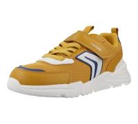 Geox J Loftus Boy B - Zapatillas Deportivas, Color Ocre y Blanco, Talla 29 EU