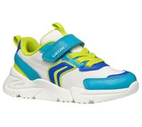 Geox - J Loftus Boy B, Zapatillas Niños, White/Turquoise,