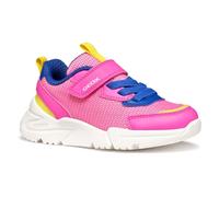 Geox - J Loftus Girl A, Zapatillas Niñas, Fluo Fuchsia/Royal,