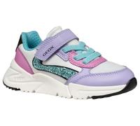 Geox - J Loftus Girl A, Zapatillas Niñas, Lilac/Turquoise,