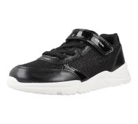 Geox J Loftus Girl C, Zapatillas, Black, 25 EU