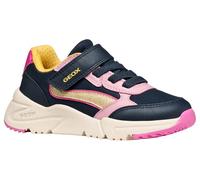 Geox J Loftus Girl, Zapatillas, Navy Lt Rose, 33 EU