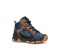 Geox J MAGNETAR Boy B ABX - Zapatillas Deportivas, Color Azul Marino/marrón, Talla 32 EU, Marino Marrón, 32 EU