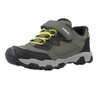 Geox J MAGNETAR Boy B ABX Zapatillas Deportivas, Military/Lime, Talla 33 EU, Military Lime, 33 EU