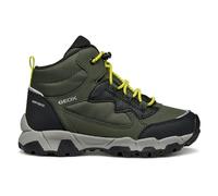 Geox J MAGNETAR Boy B ABX Zapatillas Deportivas, Military/Lime, Talla 33 EU, Military Lime, 33 EU