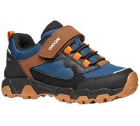Geox J Magnetar Boy B ABX, Zapatillas, Marino Marrón, 33 EU