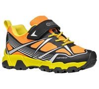 Geox J Magnetar Boy B ABX, Zapatillas Niños, Black Lt Orange A, 37 EU