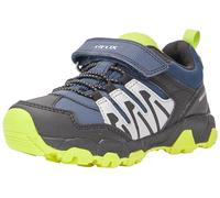 Geox J Magnetar Boy B Abx, Zapatillas Niños, Multicolor Navy Lime, 24 EU