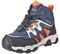 Geox J Magnetar Boy B Abx, Zapatillas Niños, Multicolor Navy Orange, 39 EU