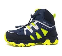 Geox J Magnetar Boy B Abx, Zapatillas Niños, Navy Lime, 33 EU