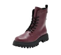 Geox J Maquinnens B Chelsea - Botas para niña, Dk Burdeos, 40 EU