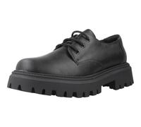 Geox J MAQUINNENS Girl G, Zapato de Vestir Uniforme, Black, 35 EU