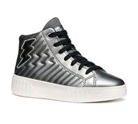 Geox J Mikiroshi Girl, Zapatillas, Dk Silver, 30 EU