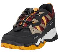Geox J Montrack Boy B ABX, Zapatillas Niños, Black Bordeaux, 33 EU