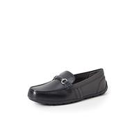 Geox J New Fast Boy C, Mocasines para Niño, Negro (Black), 41 EU