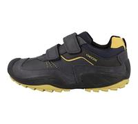 Geox J New Savage Boy A, Zapatos para Niño, Multicolor (Navy/Ochreyellow), 26 EU