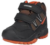 Geox J New Savage Boy B A, Zapatillas, Black Dk Orange, 39 EU