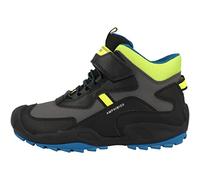 Geox J New Savage Boy B A, Zapatos para Niño, Multicolor (Black/Fluo Yellow), 24 EU