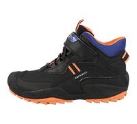Geox J New Savage Boy B A, Zapatos para Niño, Multicolor (Black/Orange), 25 EU