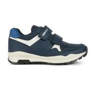 Geox J Pavel A, Zapatillas de Deporte Niños, Azul Marino Y Blanco, 24 EU