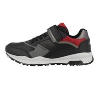 Geox J Pavel A, Zapatillas de Deporte Niños, Multicolor (Black/Red), 24 EU