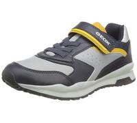 Geox J Pavel A, Zapatillas de Deporte Niños, Navy/OCHREYELLOW, 26 EU