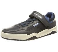 Geox J Perth Boy B, Zapatillas Altas Niños, Multicolor Navy Dk Blue, 31 EU