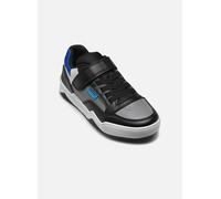 Geox J Perth Boy, Zapatillas, Gris/Negro, 28 EU