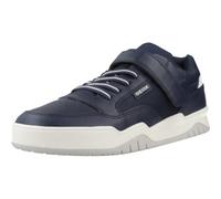 Geox J Perth Boy E, Zapatillas, Azul Marino y Blanco, 40 EU