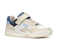 Geox - J PERTH BOY E, Zapatillas Niños, Lt Beige/White,