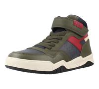 Geox J Perth Boy - Zapatillas Deportivas Militar/Azul Marino, Talla 33 EU, Military Navy, 33 EU
