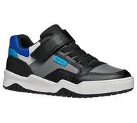 Geox J Perth Boy, Zapatillas, Gris/Negro, 35 EU
