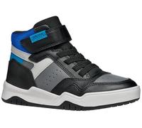 Geox J Perth Boy, Zapatillas, Gris/Negro, 40 EU