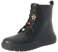 Geox J Phaolae Chica, Botines, Negro, 36 EU