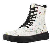 Geox J PHAOLAE GIRL, Barco Ankle para Niñas, WHITE/MULTICOLOR, 30 EU