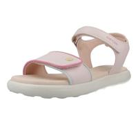 Geox J PUFFYPOP GI Sandalia, Rosa/Multicolor, 38 EU