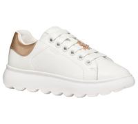 Geox J PUFFYPOP Girl A Sneaker, White/LT Rose, 39 EU