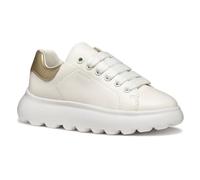 Geox J PUFFYPOP Girl A, Zapatillas, White/Platinum, 39 EU