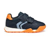 Geox J Rann-e Boy, Zapatillas, Azul Marino, 35 EU