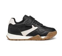 Geox J Rann-e Boy, Zapatillas, Black Lt Marfil, 27 EU
