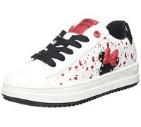 Geox J Rebecca Girl B, Sneakers, Multicolor White Black 1, 36 EU